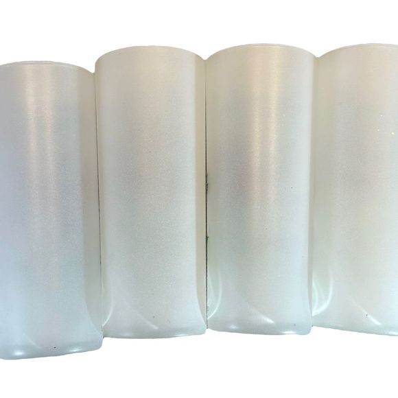 Vintage Anchor Hocking Virginia State Bird and Flower Frosted Glasses, Set of 4 - Picture 10 of 11